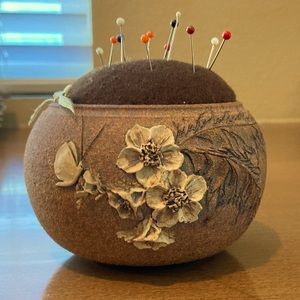 Stoneware Pin Cushion by Affinity